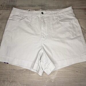 RM by Rebecca Minkoff Women's High Rise‎ 90's Short White Size 16 NWT